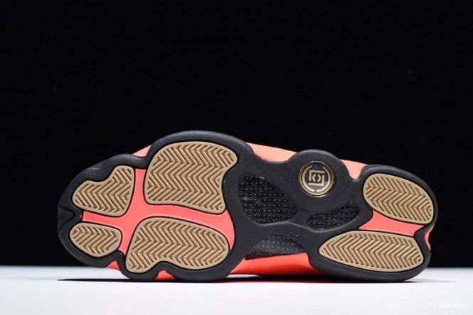 x Infrared Jordan 13 AT3102-006 Air Low Clot Black 0915